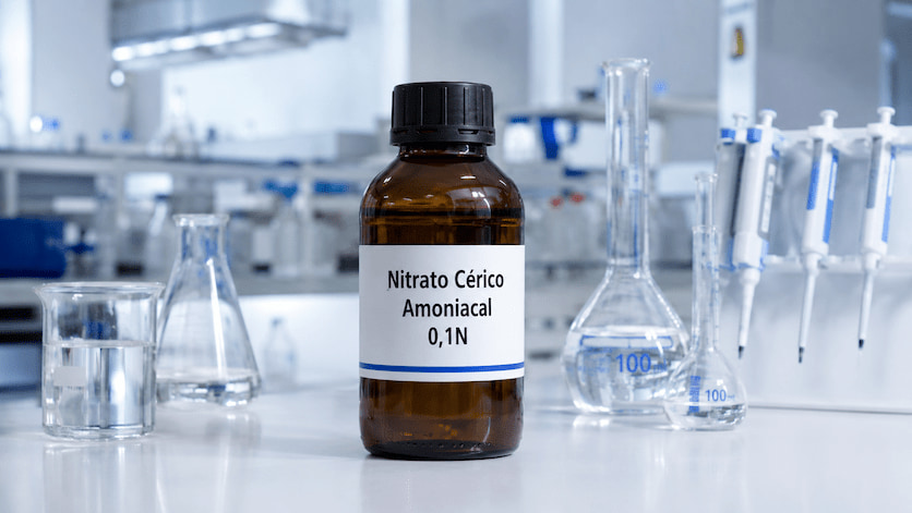 Onde encontrar Nitrato Cérico Amoniacal 0,1N com laudo técnico?